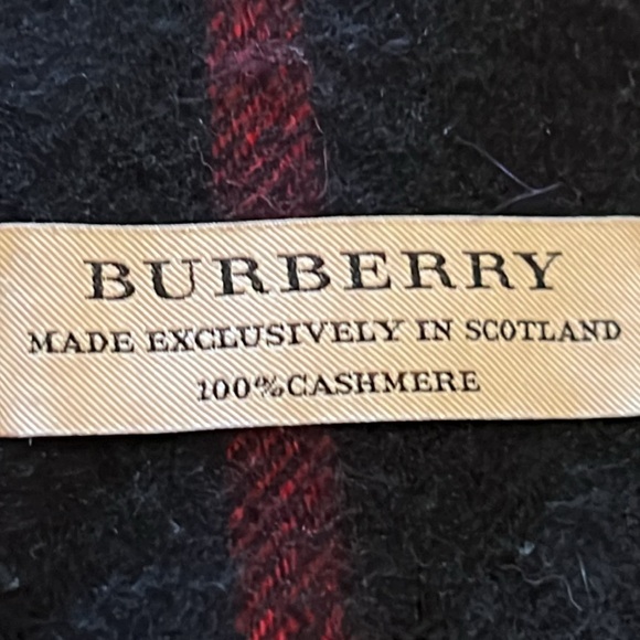 Burberry Cashmere scarf 64” x 12” - Picture 2 of 5